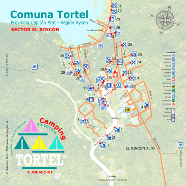 LA COMUNA Mapa